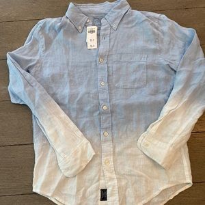 Abercrombie and Fitch Mens Linen Shirt